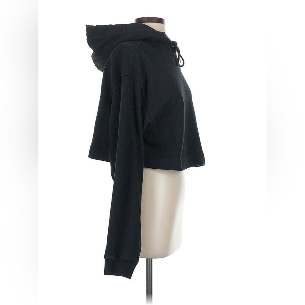 Alo Yoga Black Cropped Hoodie Small - Picture 4 of 5